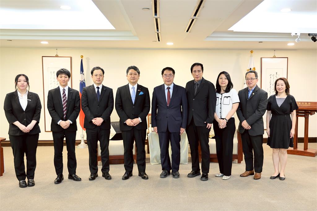 金澤市長村山卓拜會黃偉哲 盼延續兩市情誼深化交流