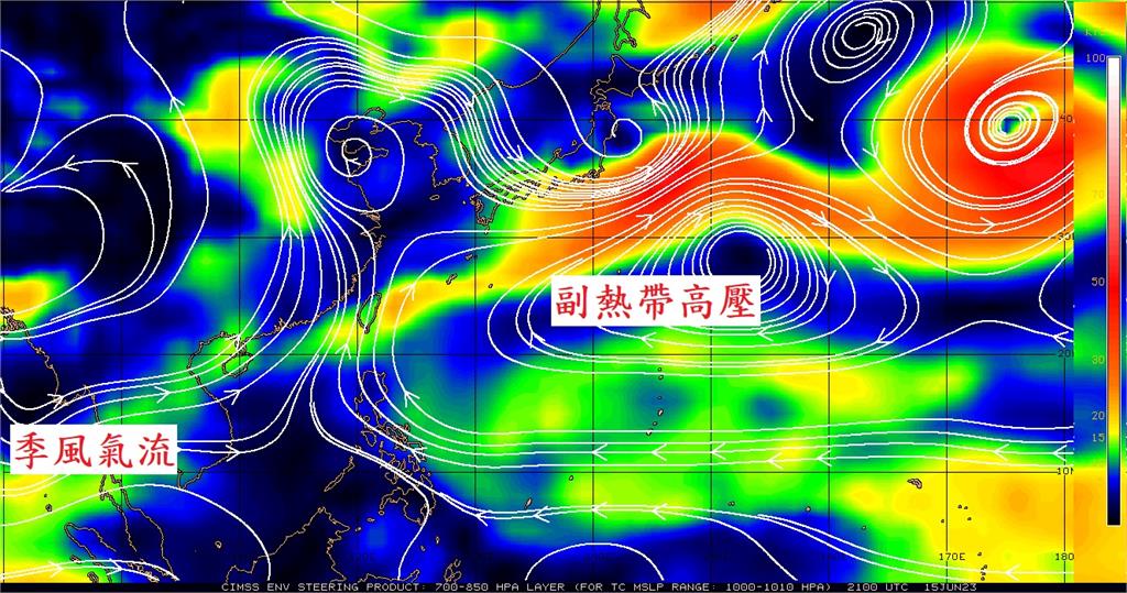 副熱帶高壓「重返畫面」曝光！鄭明典分析喊1句：快出梅了