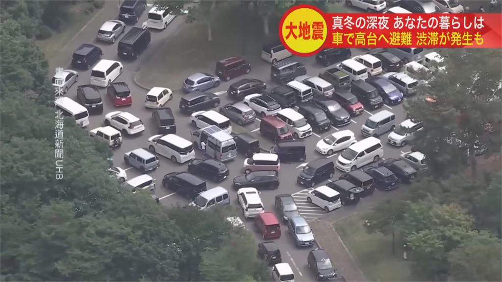 日本青森強震「寒冬溫度低」 開車、徒步避難難度增