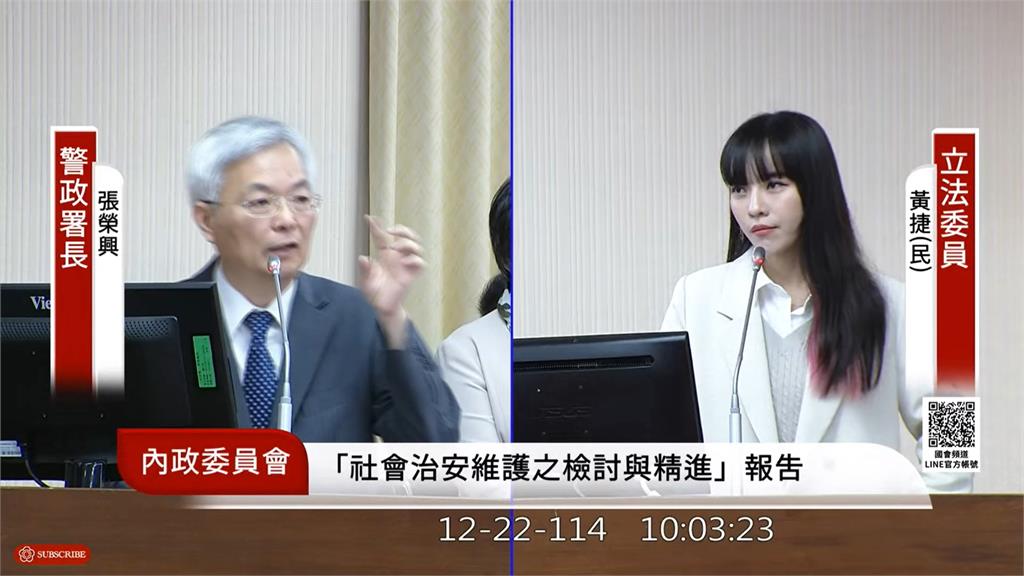 張文案憂"模仿效應" 劉世芳:農曆年前提高見警率