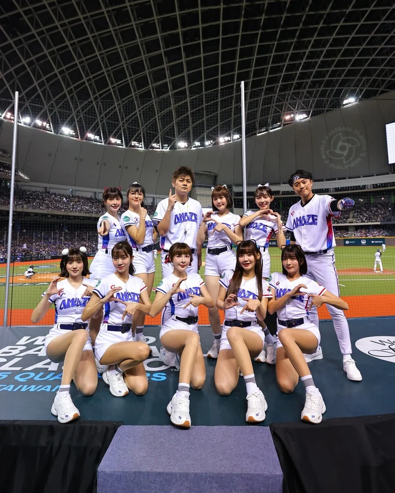 WBCQ中華隊啦啦隊被譽最強陣容應援!林襄、峮峮等5位人氣女神「私服穿搭」也超有看頭
