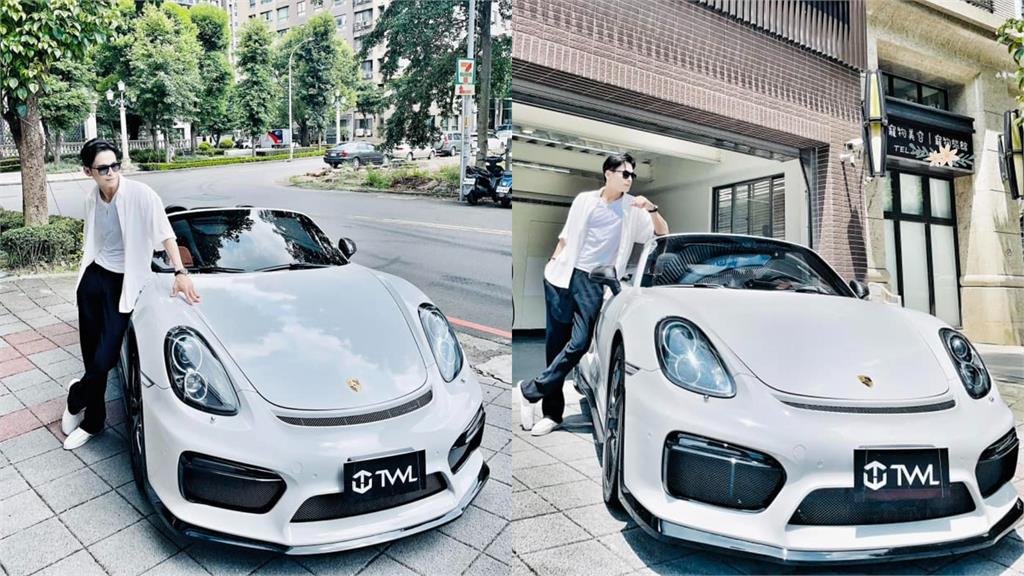 Gino炫愛車「違停人行道」遭炎上!急道歉滅火 Gino炫愛車耍帥擺拍!「違停人行道、紅線」遭炎上道歉滅火:我疏忽了