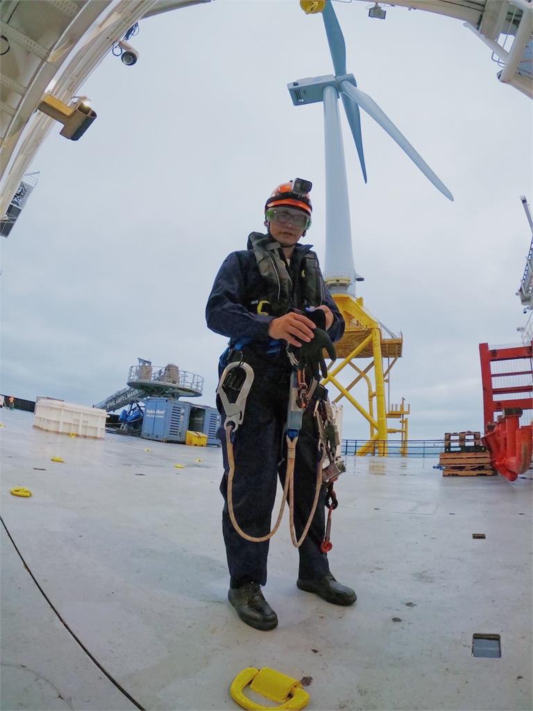 海上風電大不易　台電人化身「海軍」乘風破浪