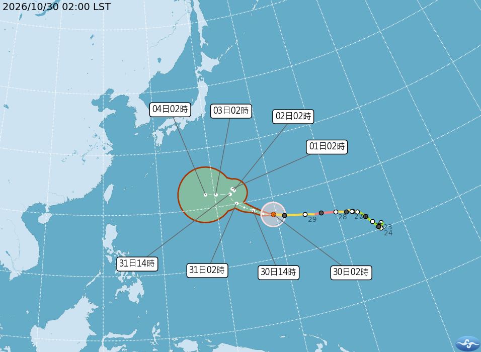 颱風「煙花」原地打轉集氣再飆強！氣象專家揭「大迴轉路徑」對台威脅曝光