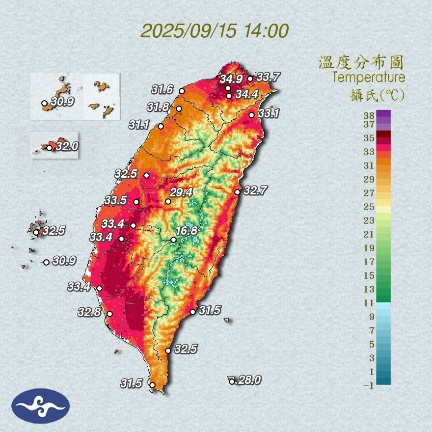 全台高溫「逼近40°C」熱暑人!專家曝大台北地區最熱「4大原因」