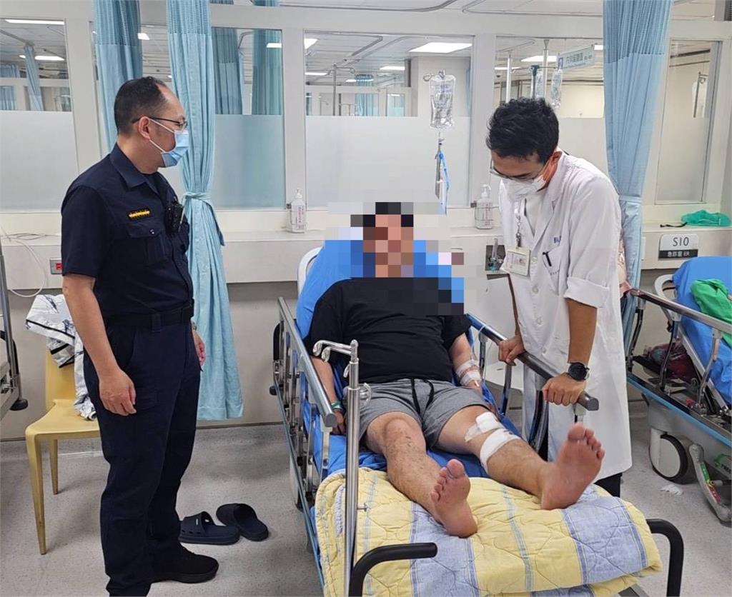 宜蘭毒品人口開車撞警栽進田 棄車落跑被逃了!隔天「這原因」落網