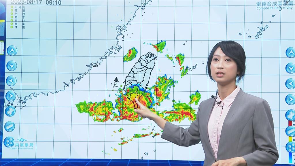 快新聞／豪雨炸南部1圖秒懂雨下到何時　氣象局揭颱風生成可能性