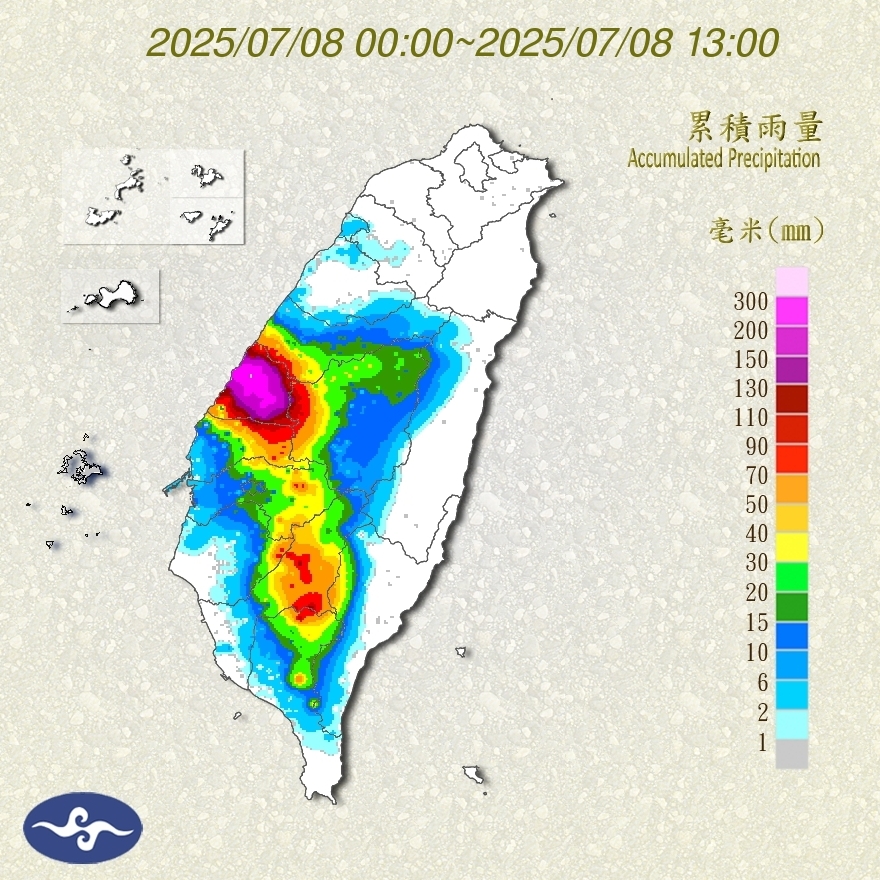 超強對流胞現形「紫到爆」!鄭明典示警「1地區」:恐狂風暴雨+冰雹