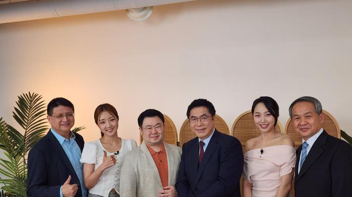 快新聞/成首位登南韓直播市長! 黃偉哲力推台南愛文芒果「熱銷超過500噸」