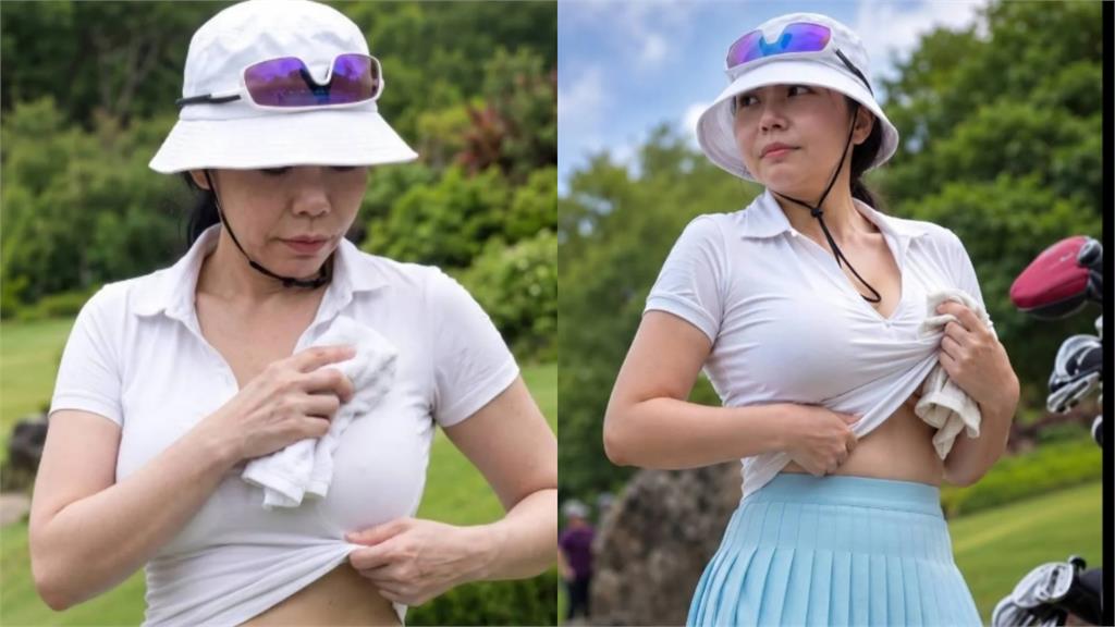 曾馨瑩首現身驚吐「委屈無法解釋」！郭台銘女球友爆「撩衣bra全現形」真相超展開