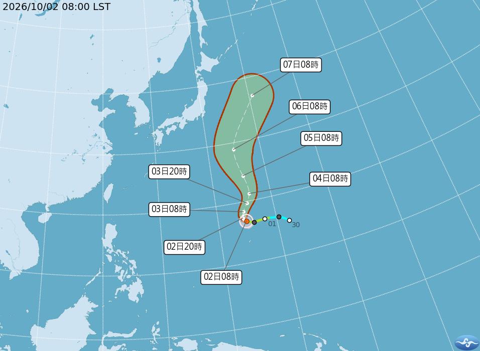 快新聞／要變天了！這日開始明顯降溫　「彩雲」颱風動向也出爐了