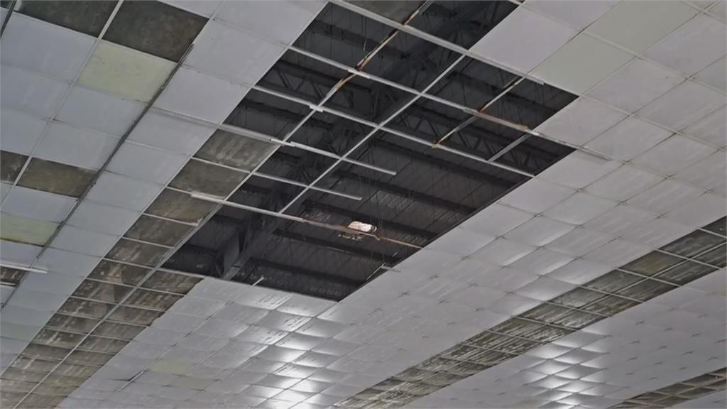 泳池天花板輕鋼架突掉落! 5歲女童被砸中右腿遭劃傷送醫