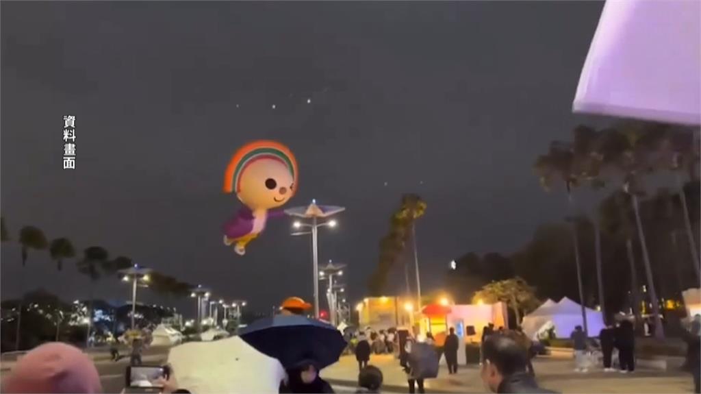 大氣球遊行週末登場　沙包固定避免「OPEN醬逃跑」再發生