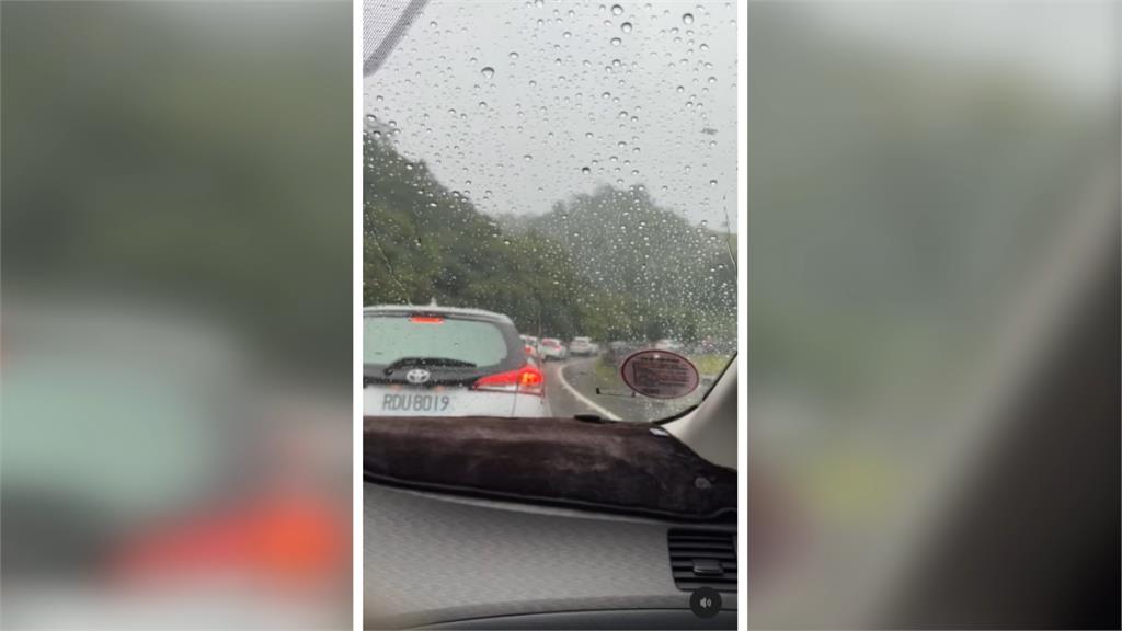 雨勢不斷雨傘開花！北北基桃正常上班上課　　蔣萬安臉書被灌爆