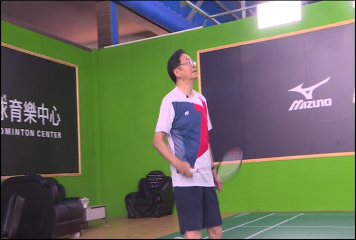 對打全大運高手! 張善政羽球球技驚艷全場