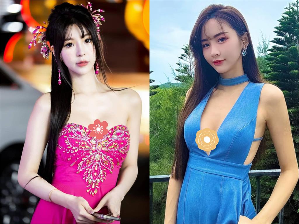  泳池2辣妹「深V裂到腰」竟是兩大最美禮生！「超兇合體」掀網暴動：真香