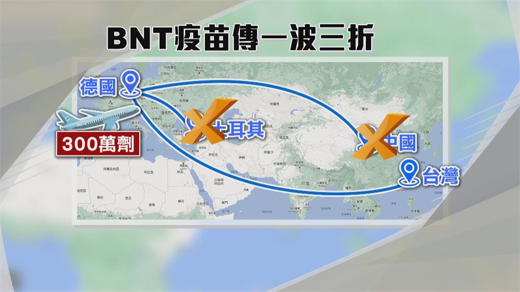 台灣成功攔截195萬劑BNT　陳時中：學生優先施打