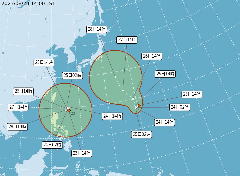 快新聞／蘇拉颱風最快週末形成！　氣象局曝「預測路徑、對台影響」