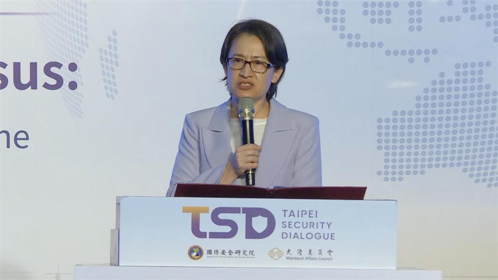快新聞／聚焦印太和平！蕭美琴同台谷立言　重申「國防預算達GDP5％」目標不變