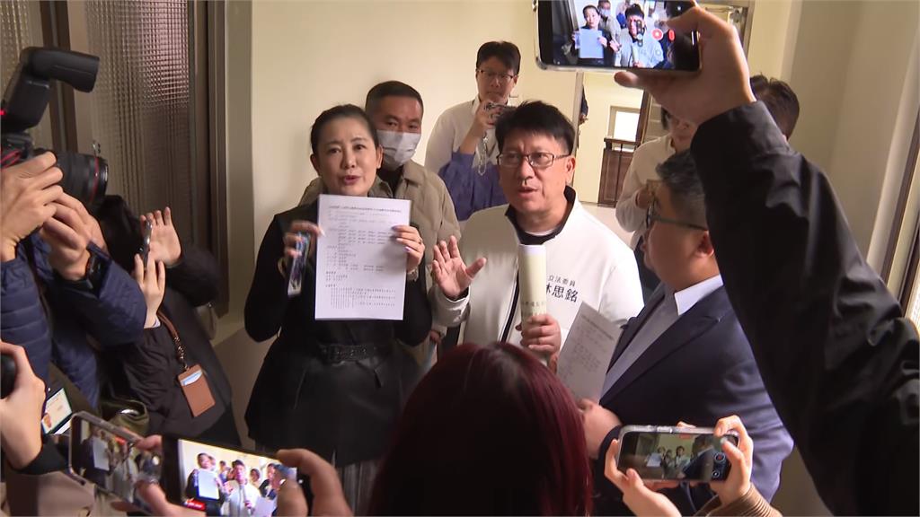 選罷法修法過初審爆爭議 綠營主張「會議無效」爆衝突