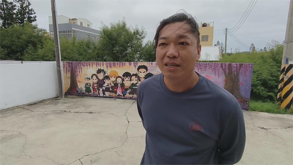 鬼滅之刃出現在澎湖！　　西鄉彩繪牆吸引動漫迷朝聖
