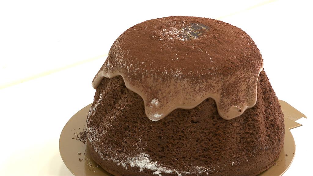 結合台灣特色　世界甜點冠軍蛋糕呈現「大屯火山群意象」