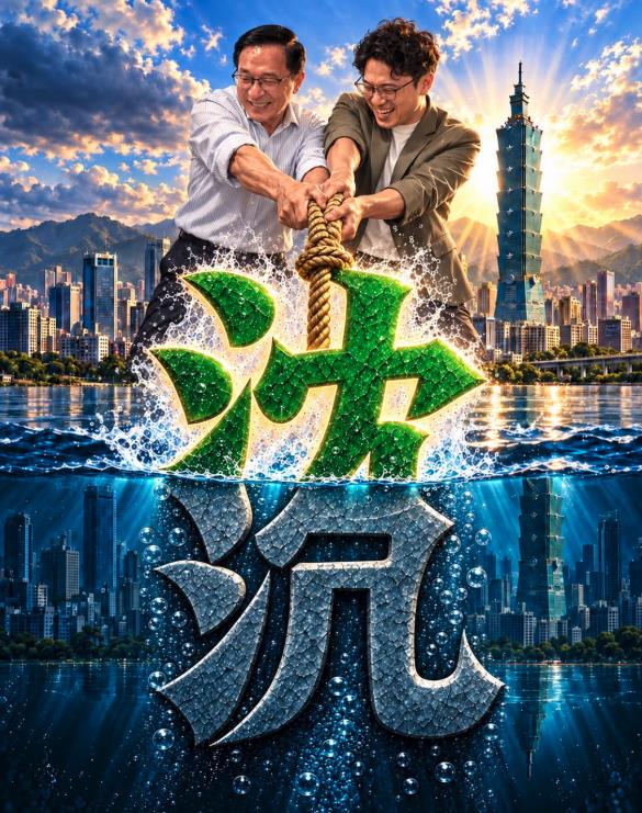 「把台北的沉變沈」陳水扁PO照助攻沈伯洋！網見「藍→綠神翻轉」讚爆