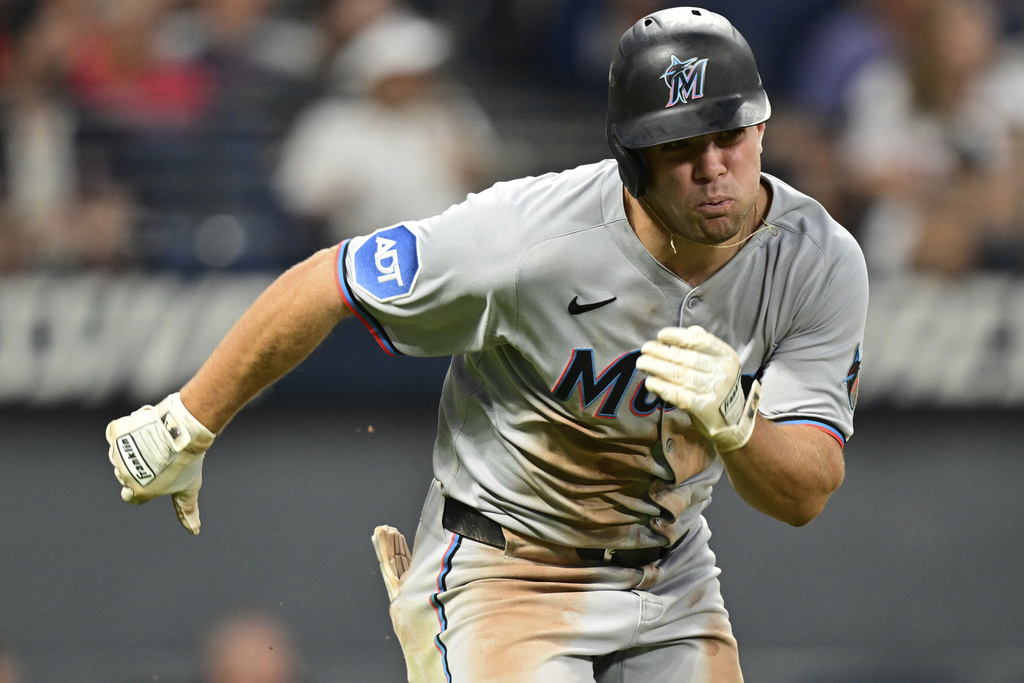 MLB(影)／小魚打者好犀利！馬西單場雙響砲7分打點　平馬林魚隊史紀錄