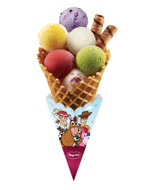 玩心饗宴,甜蜜相聚!Häagen-Dazs《玩具總動員5》限定系列新品登場 豐富
