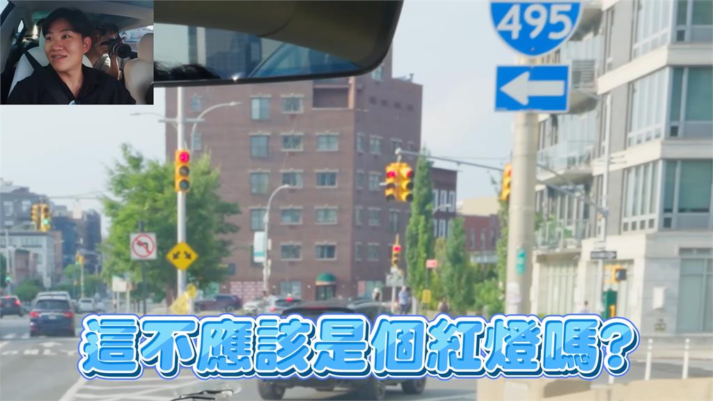 Joeman紐約實測特斯拉自駕！遇塞車下秒「開上腳踏車道」　他嚇：很兇