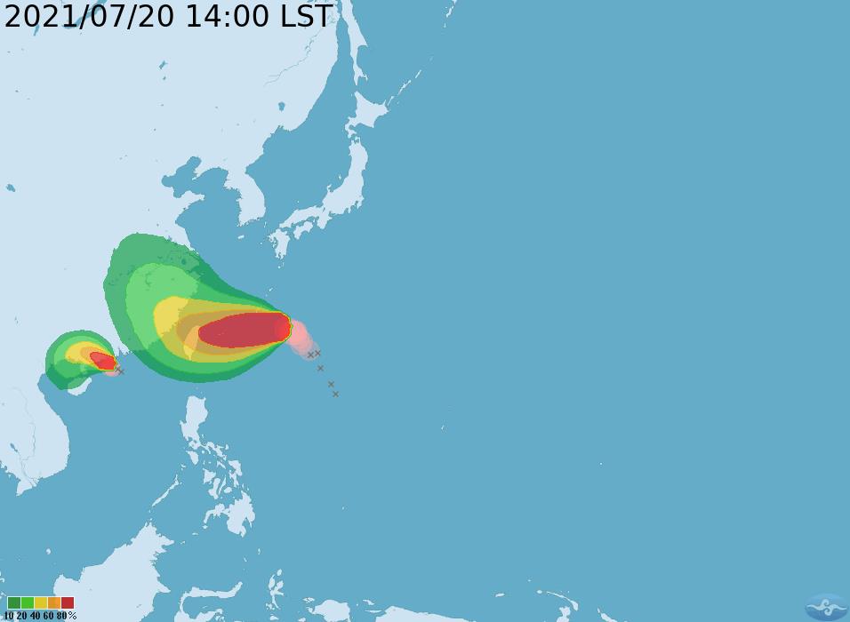 快新聞／烟花颱風逐漸逼近！氣象局預估「最快明發海陸警」
