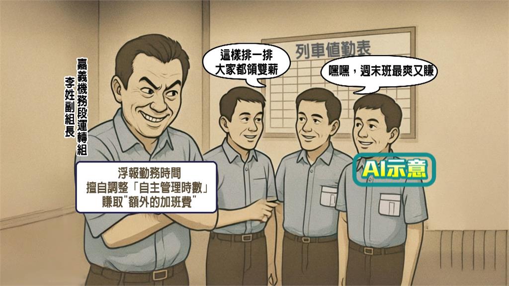 主管浮報加班費、偽造文書領獎金？　台鐵基層怒控吹哨反遭打壓