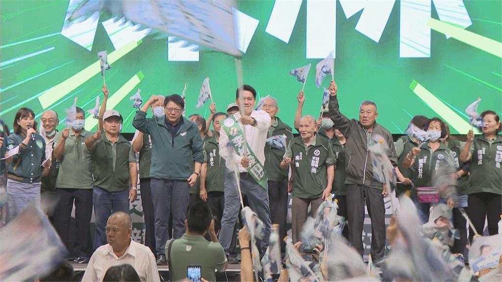 參選左楠區 李柏毅造勢活動 陳其邁 陳時中到場力挺