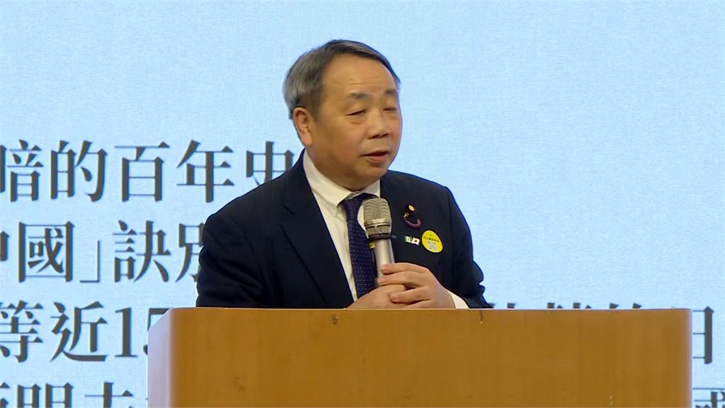 日本參議員石平訪台演講　「他」鬧場舉牌嗆漢奸被架離