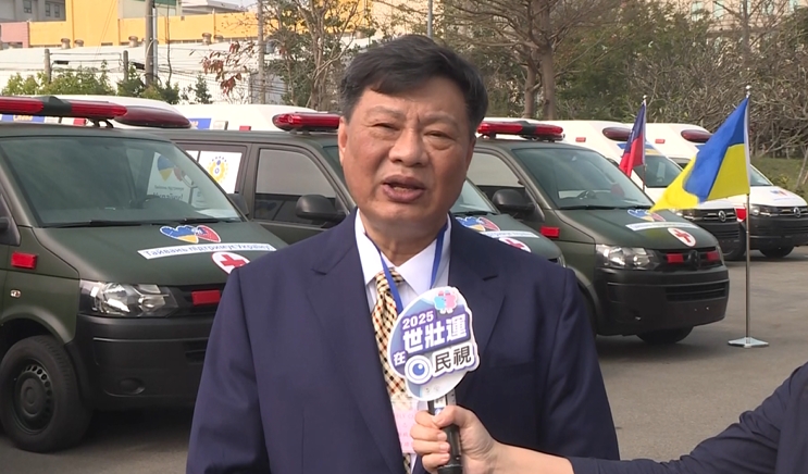烏俄戰事還沒落幕!台灣善行不中斷 企業家白璨榮持續捐救災車送往前線