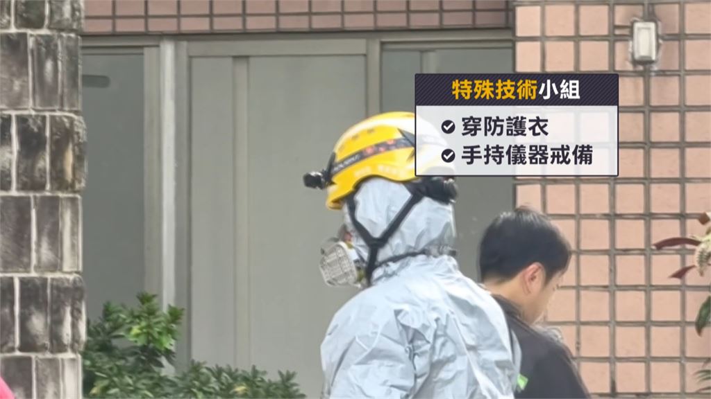 桃園社區氣體外洩! 1住戶.保全送醫 查獲"破裂防狼噴霧"