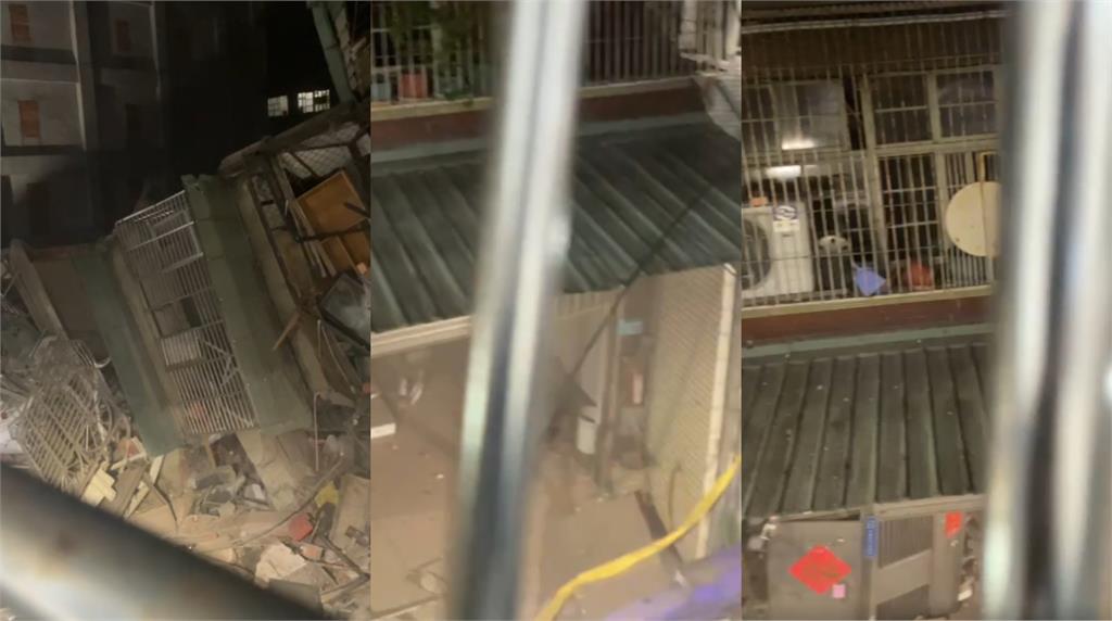 家真的塌了…三重建案害鄰屋倒塌!居民崩潰曬「撤離第一視角」:只能拿神主牌