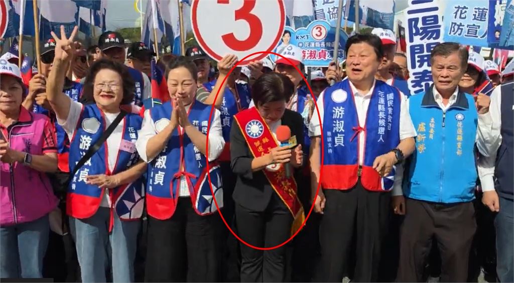 花蓮縣長抽籤出事！國民黨候選人才喊這句「假牙疑噴出」畫面全放送　傅崐萁反應曝光