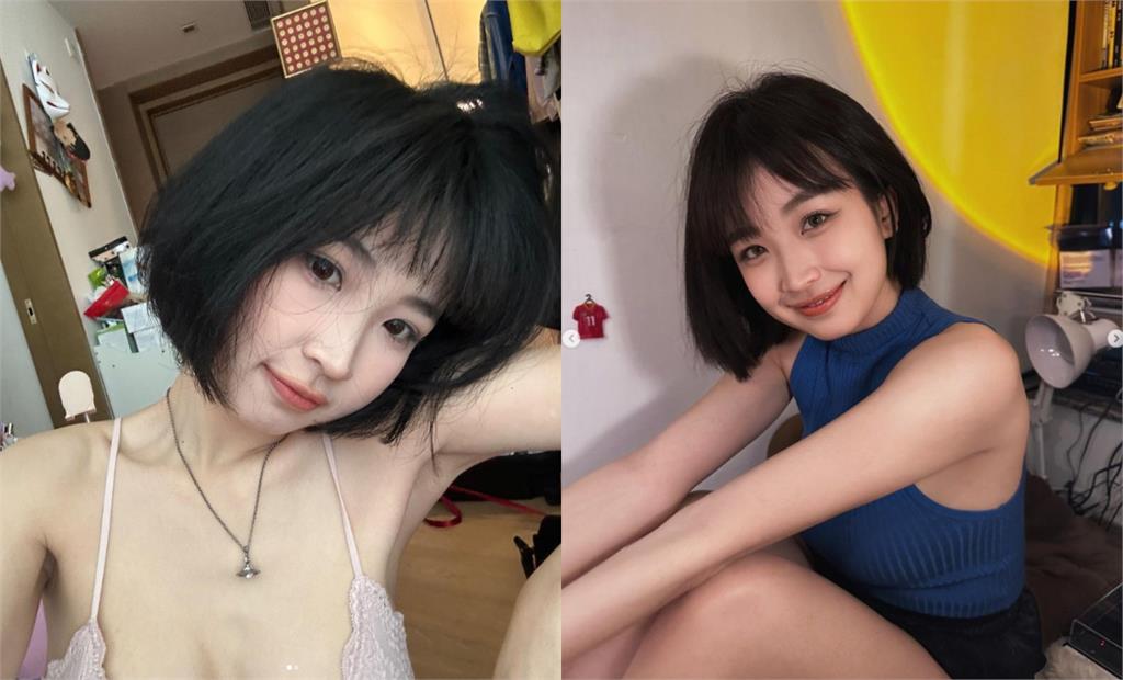 香港「兇版林依晨」光溜出海!雙腿交叉「零食遮三角區」網冒火:夏天真棒娛樂中心/周