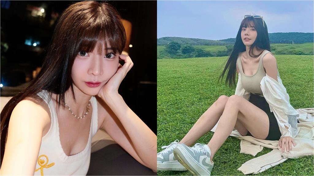 最正MC染髮化身「黑長直辣妹」!洋裝外洩「CK肩帶」神級背影曝光