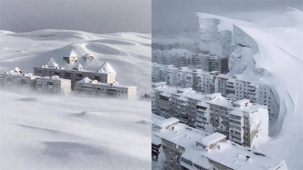 30年最強「雪之末日」重創俄羅斯！如AI特效「12公尺積雪吞沒大樓」畫面曝光