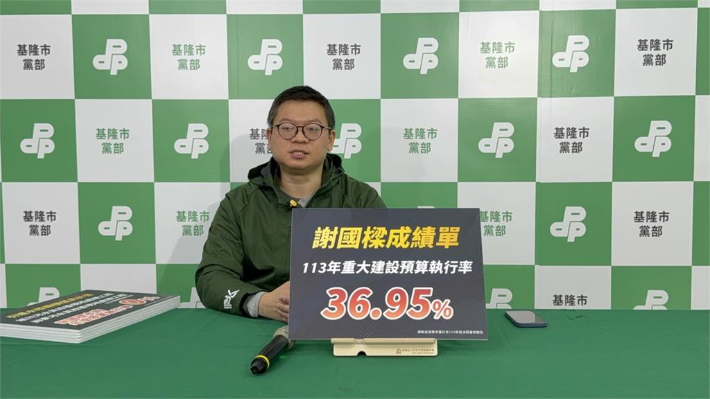 快新聞／謝國樑糗了！遭踢爆「重大建設執行率超低」　零進度工程全曝光