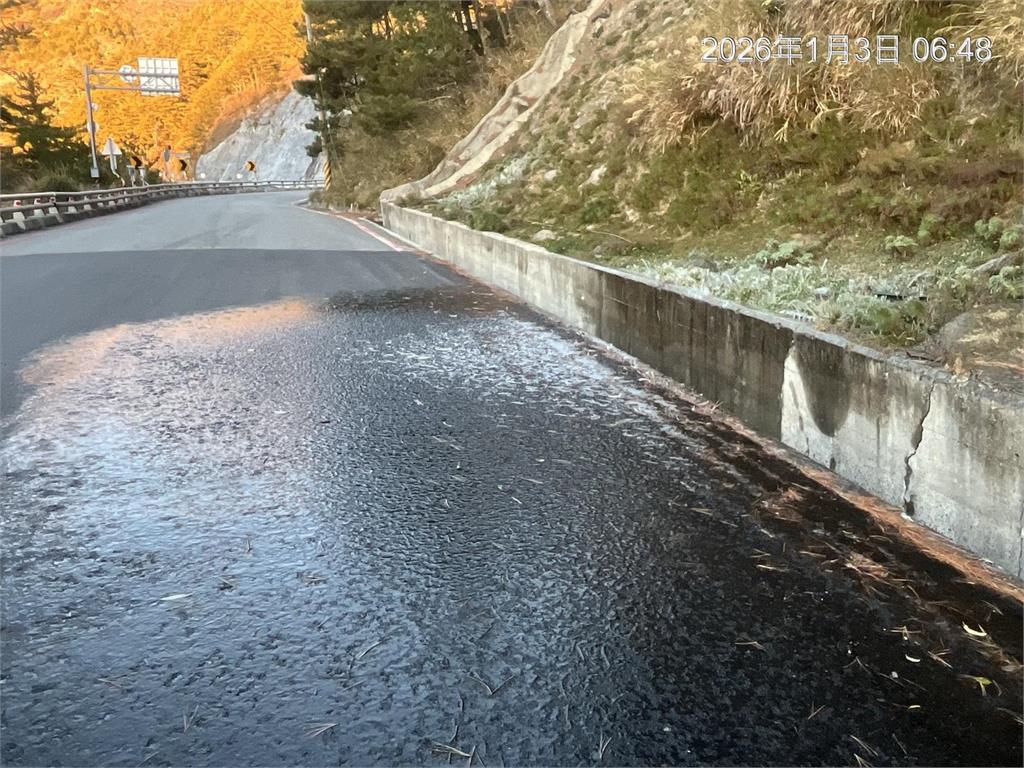 快新聞／南橫公路結冰！公路局預警封閉「這些區域」