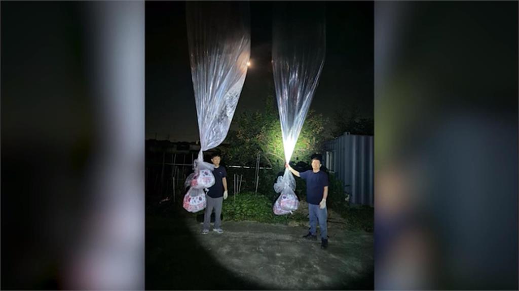 韓朝氣球大戰延燒　脫北者團體「空投韓劇」要金正恩道歉