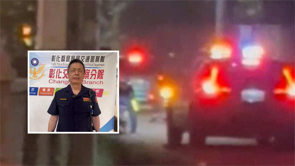 街頭上演警匪片！通緝犯棄車逃逸　跑給警察追險釀撞