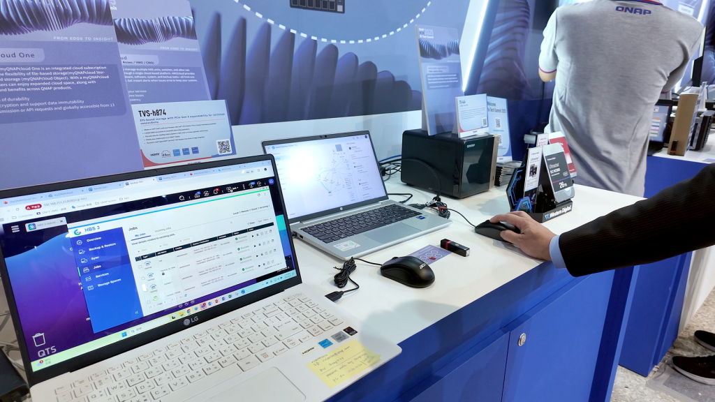 威聯通 COMPUTEX HA 解決方案亮相!還有AI 應用、備份策略與多款 QNAP 新機一次看