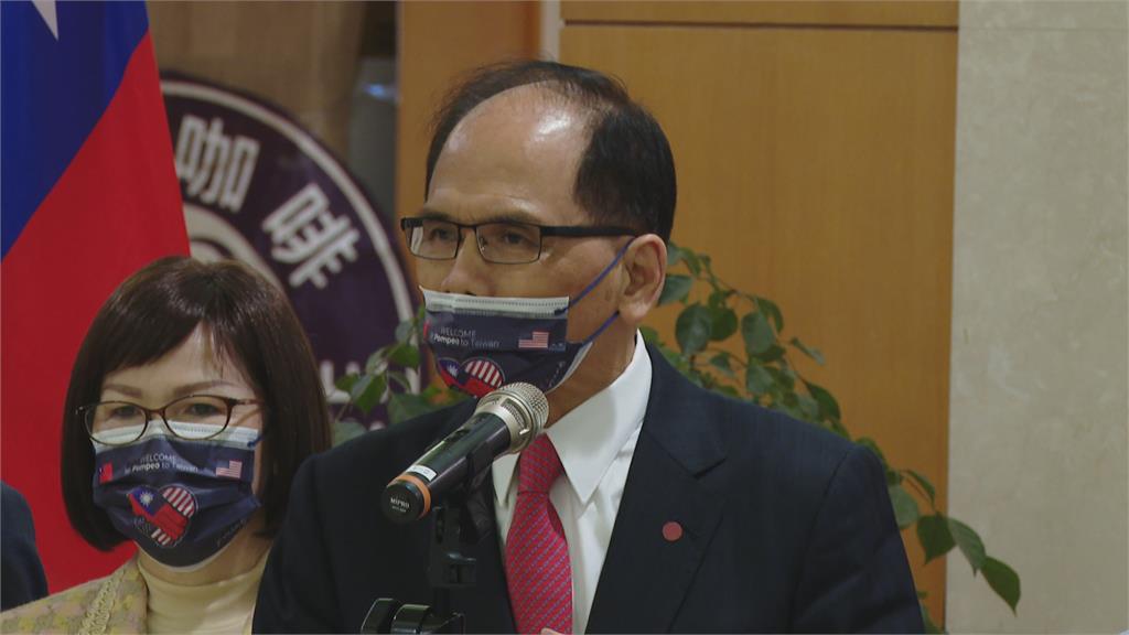 龐培歐會各黨團代表　重申「台灣是主權獨立國家」