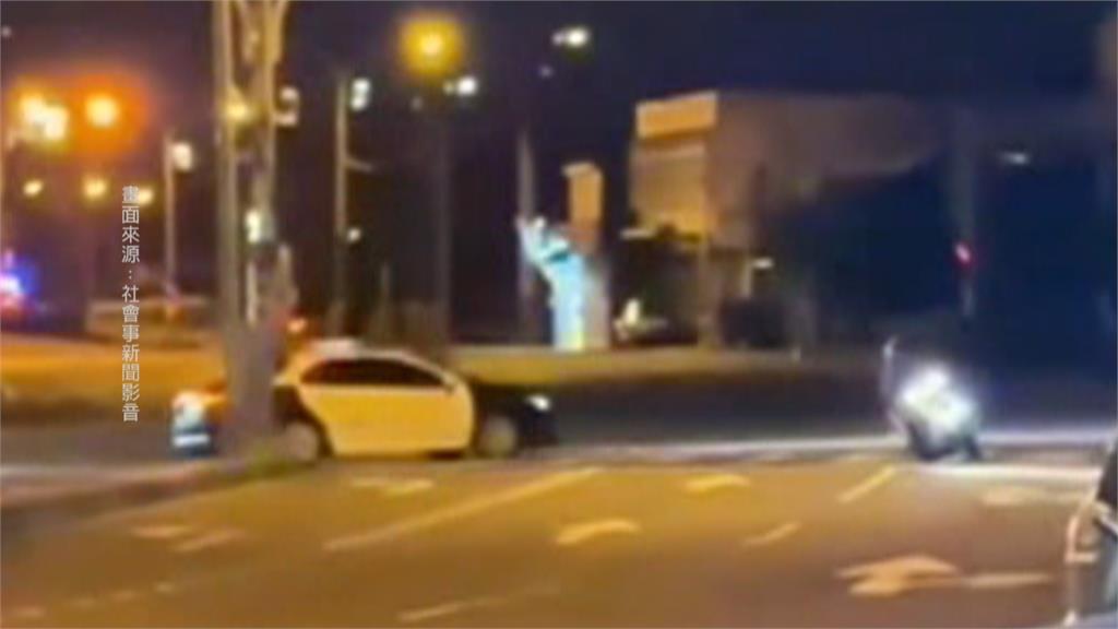 改管車逆向蛇行遭警追　竹南凌晨鳴笛引發關注