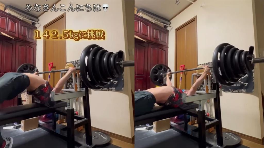 怪物高中生體重56成功「平板臥推近150公斤」!全網看傻:不科學