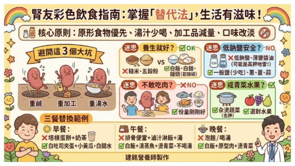 吃得越養生對腎臟越好?營養師授「飲食4大迷思」一堆人都中!